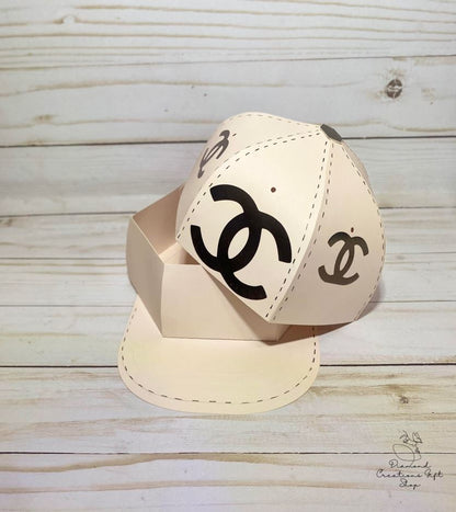 Q1500 6" Basic Hat Gift Box *** Caja en Forma de Gorra de 6"