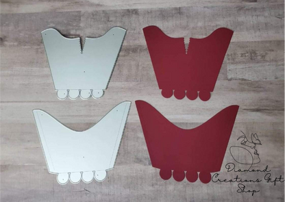 O1300 Dress Base & Corset #2 *** Troquel de Vestido Estilo #2
