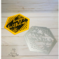 R1608 Bumble Bee Cake Topper Die *** Troquel De Cake Topper Abejita