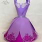 O1301 Rose Dress Corset Die *** Troquel de Vestido y Petalo de Rosas