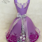 O1301 Rose Dress Corset Die *** Troquel de Vestido y Petalo de Rosas