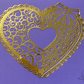 N1200 Heart Die *** Troquel de Corazón Calado
