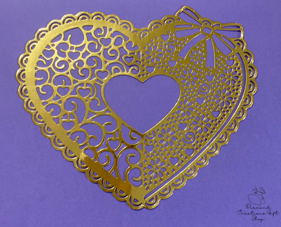 N1200 Heart Die *** Troquel de Corazón Calado
