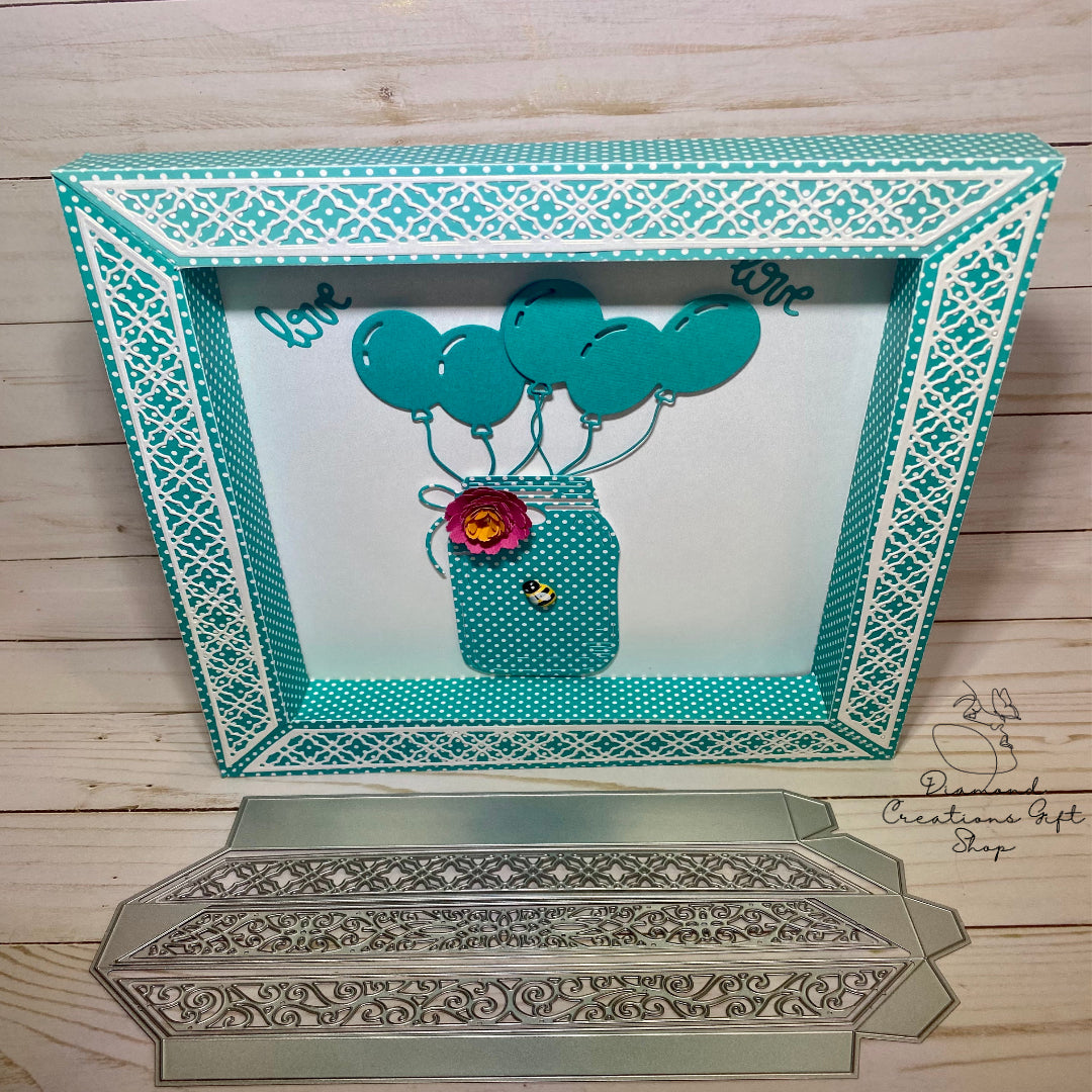 P1400 Detailed Shadow Box *** Caja de Sombra Calado