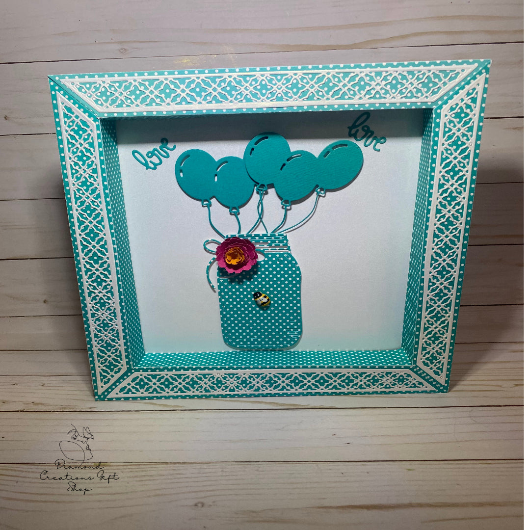 P1400 Detailed Shadow Box *** Caja de Sombra Calado